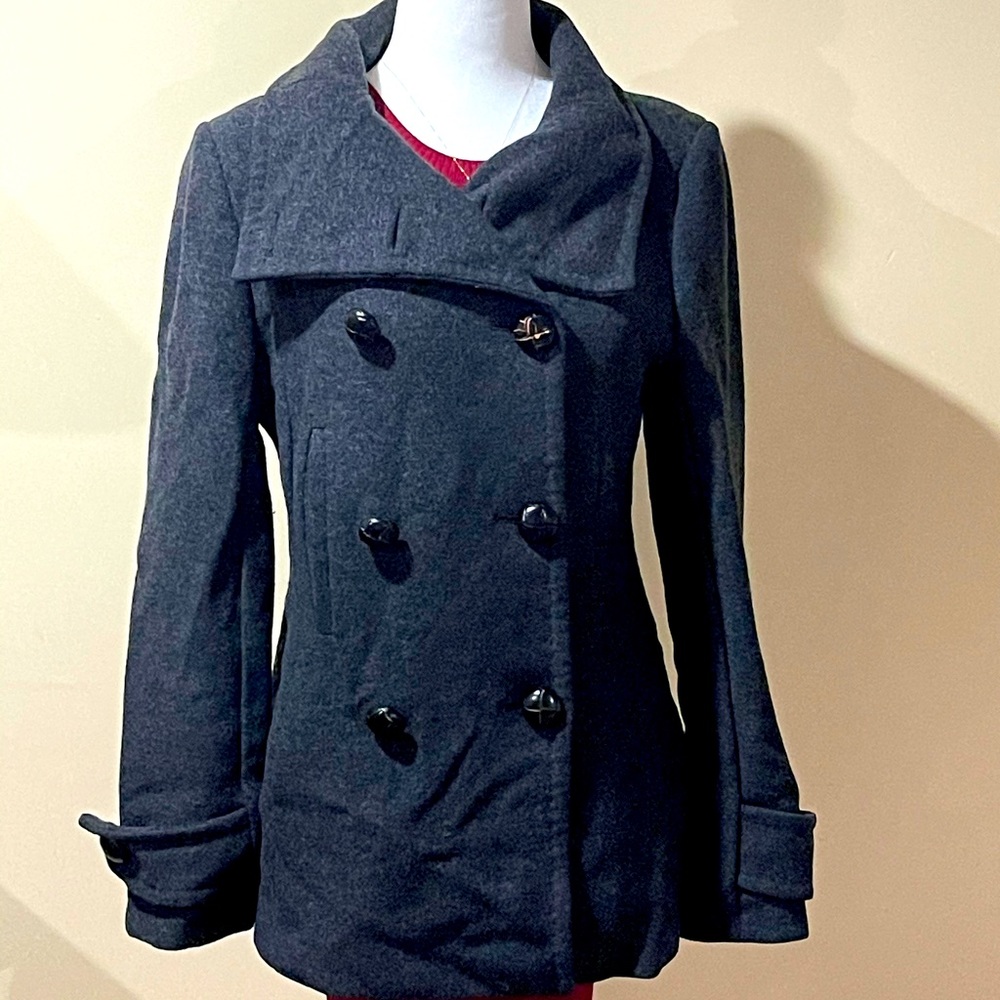 Talula Babaton Howel ( Wool, Cashmere) Pea Coat Small